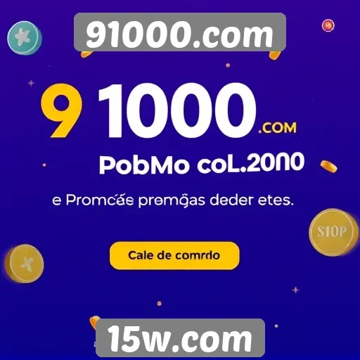 Plataforma 91000.com oferece promoções exclusivas